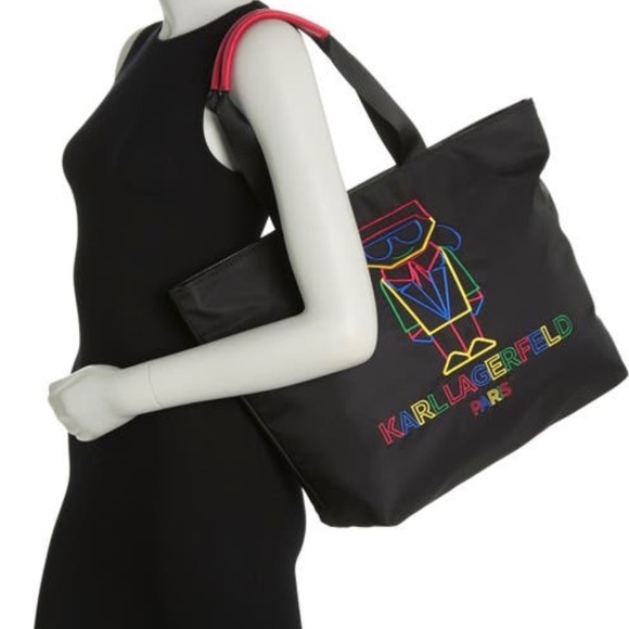 Karl Lagerfeld Paris Amour Tote Bag - Picture 11 of 12
